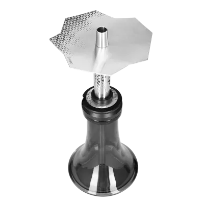 Кальян Embery MiniMONO 3.1 Silver Black (металлик, базовый комплект)