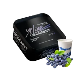 Табак Gedonist UP Line №9 Blueberry Cream (Черника со сливками, 200 г)
