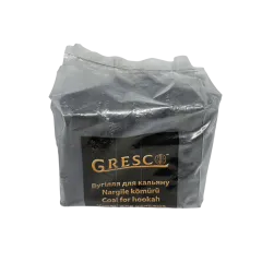 Горіхове вугілля для кальяну Gresco Kaloud (0,5 кг, 36 шт, сегмент, без коробки)