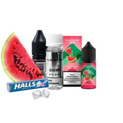 Набор для самозамеса Flavorlab Ripe Watermelom Menthol (Арбуз Ментол, 50 мг, 30 мл) Набор для самозамеса Flavorlab Ripe Watermelom Menthol (Арбуз Ментол, 50 мг, 30 мл)