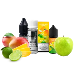 Набор для самозамеса жидкости Flavorlab Ripe Mango Apple Lime (Манго Яблоко Лайм, 50 мг, 30 мл)