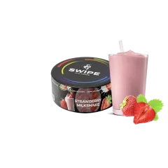 Кальянная смесь Swipe Strawberry Milkshake (Клубничный Милкшейк, 100 г)