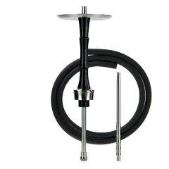 Кальян Totem Hookah Idol Full black (чёрный, базовый комплект) Кальян Totem Hookah Idol Full black (чёрный, базовый комплект)