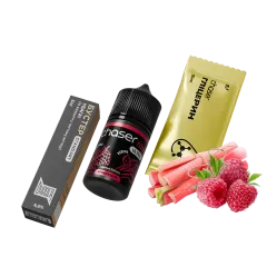 Набор для самозамеса Chaser Mix Малина Ревень Limited (65 мг, 30 мл)