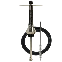 Кальян Totem Hookah Monolit Ultra Wood Black (чёрный, базовый комплект, стальной мундштук) Кальян Totem Hookah Monolit Ultra Wood Black (чёрный, базовый комплект, стальной мундштук)