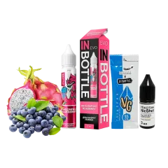 Набір для самозамішування In Bottle EVO Dragonfruit Blueberry (Драгонфрут та чорниця, 50 мг, 30 мл)