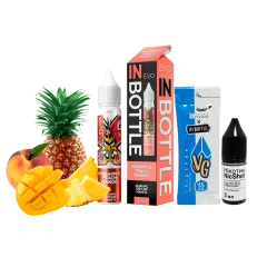 Набір для самозамішування In Bottle EVO Pineapple Peach Mango (Ананас, персик та манго, 50 мг, 30 мл)
