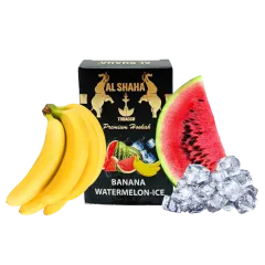 Табак Al Shaha Banana Watermelon Ice (Банан Арбуз Лёд, 50 г)