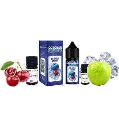 Набір для самозамішування Octobar Ice Ice Baby Ice Apple Cherry (Лід Яблуко Вишня, 50 мг, 30 мл) Набір для самозамішування Octobar Ice Ice Baby Ice Apple Cherry (Лід Яблуко Вишня, 50 мг, 30 мл)