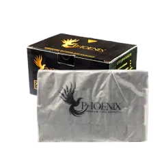 Кокосовый уголь для кальяна Phoenix (1 кг, 72 шт, р25, без коробки)