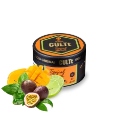 Табак CULTt G07 Tropical Splash (Манго Маракуйя Лайм Мята, 100 г) Табак CULTt G07 Tropical Splash (Манго Маракуйя Лайм Мята, 100 г)