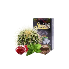 Табак Serbetli Dark Sweet Ice Cactus Mint (Шоколад Вишня Лед Кактус Мята, 50 г)