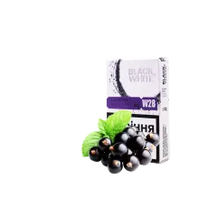Табак Black&White W28 Blackcurrant (чёрная смородина, 40 г)
