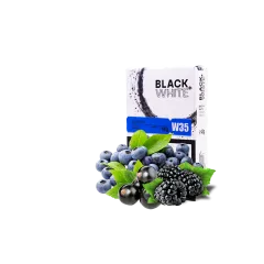 Тютюн Black&White W35 BlueMix (мікс синіх ягід, 40 г) Тютюн Black&White W35 BlueMix (мікс синіх ягід, 40 г)