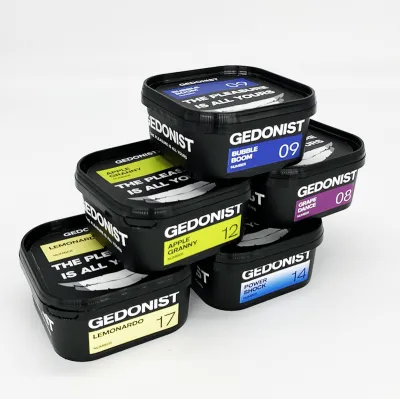 Тютюн Gedonist №14 Power shock (Енергетик Ківі, 200 г)