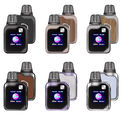 Lost Vape Ursa Baby 3 Pro 1300 Espresso Leather (Коричневий, з картриджем) Багаторазовий POD