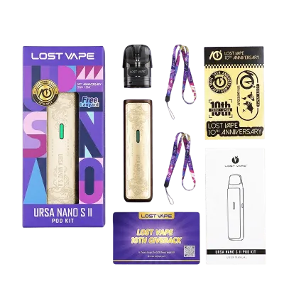 Lost Vape Ursa Nano S 2 Pod Kit 1000 Espresso (Кавовий, з картриджем) Багаторазовий POD