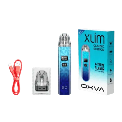 OXVA XLIM Classic 1000 Silver (Металік, з картриджем) Багаторазовий POD