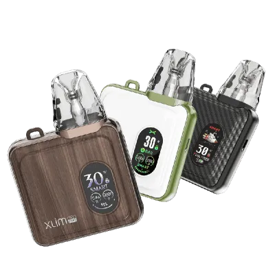 OXVA Xlim SQ Pro Kit 1200 Bronze Wood (Коричневый, с картриджем) Многоразовый POD