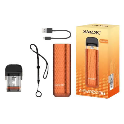 Smok Novo 2C 800 Grey (Серый, с картриджем) Многоразовый POD