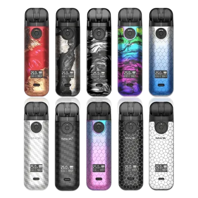 Smok Novo 4 800 Blue Grey Cobra (Серо-Синий, с картриджем) Многоразовый POD