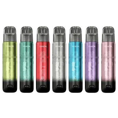 Smok Solus G Kit 700 Transparent Red (Червоний, з картриджем) Багаторазовий POD