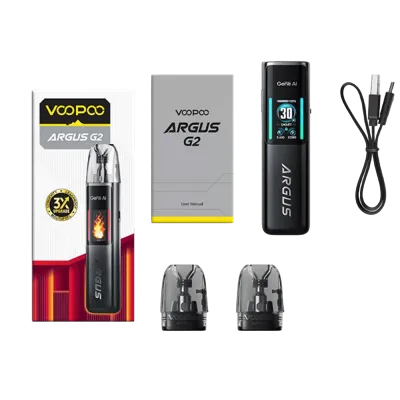 Voopoo Argus G2 Pod Kit 1000 Glow Pink (Розовый, с картриджем) Многоразовый POD
