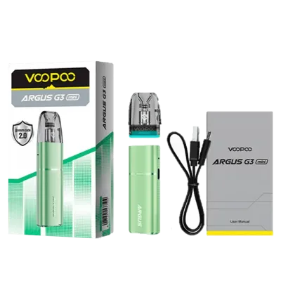 Voopoo Argus G3 mini 1350 Sky Blue (Голубой, с картриджем) Многоразовый POD