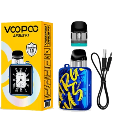 Voopoo Argus P3 1500 Red Leather (Червоний, з картриджем) Багаторазовий POD