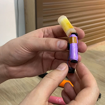 зарядка одноразового вейпа