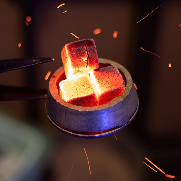 Купить Ореховый уголь для кальяна Gresco (1 кг, 64 шт, р26)